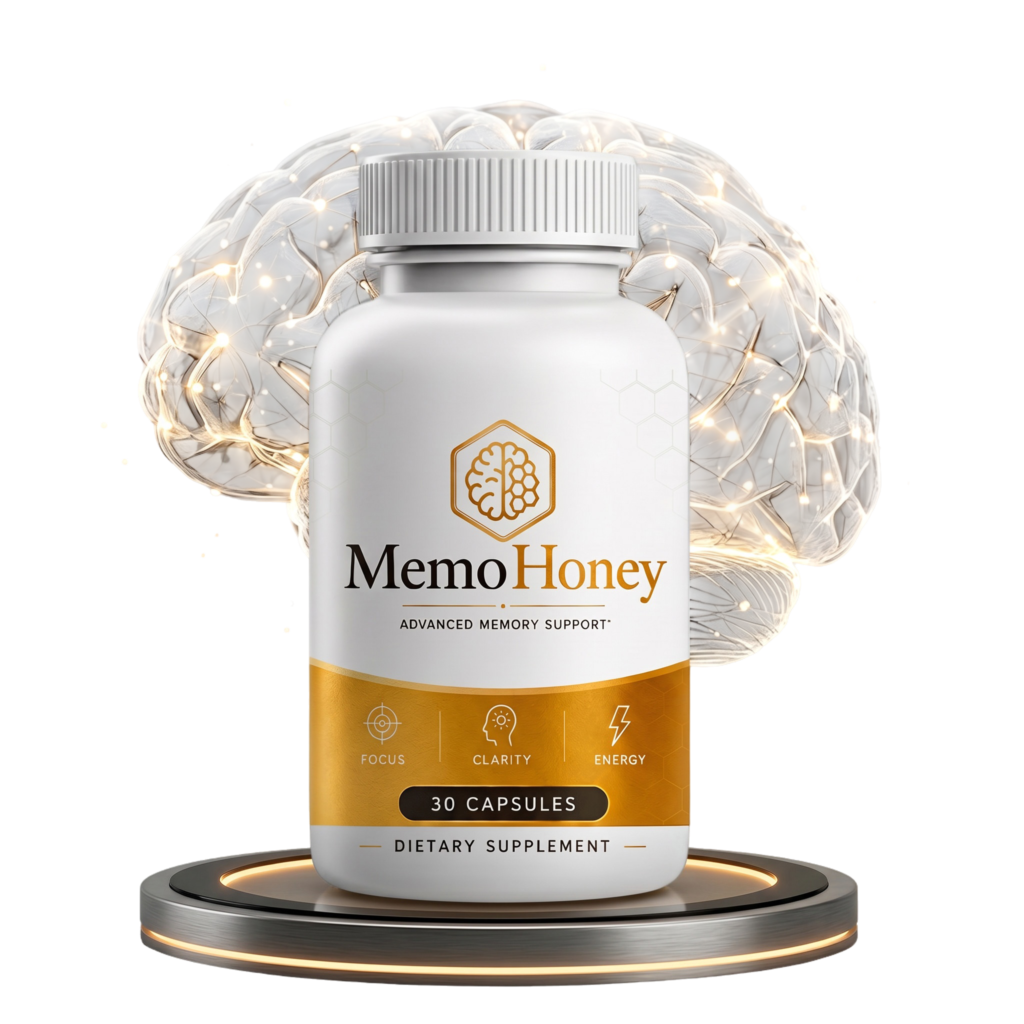 MemoHoney supplement bottle